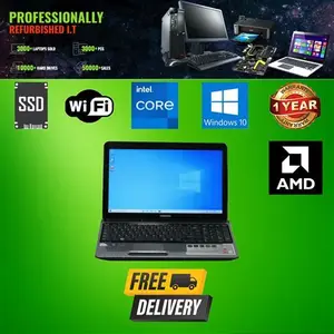 Cheap Fast Dual Core Windows 10 Laptop 4Gb 240Gb Wifi