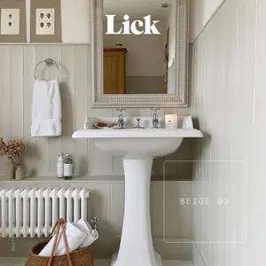 Lick Beige 03 Peel & stick Tester