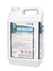 PatioClean Patio Cleaner Driveway & Block Paving Cleaner 1 x 5 Litres