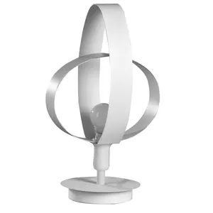 Luminosa Serena Designer Table Lamp, White