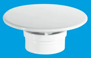 McAlpine STW85WHM Mushroom Flange for STW 1" Shower Traps