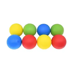 Pre-Sport Foam Ball (Pack of 8) Multicoloured (8cm)