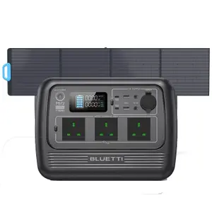 BLUETTI PS72 Portable Power station 716Wh 1000W +1PCS 200W Solar Panel for Home& Outdoor Power