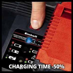 Einhell 6.0Ah Battery And 6A Boost Charger Power X-Change Starter Kit 1350W PXC