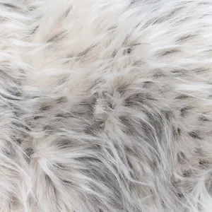 Icon Kids Faux Fur Fluffy Bean Bag Chair Snow Leopard