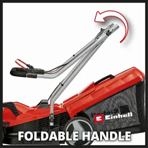 Einhell 33cm Power X-Change Cordless Lawnmower 18V Rotary 30L Grass Box BRUSHLESS - GE-CM 18/33 Li-Solo - BODY ONLY