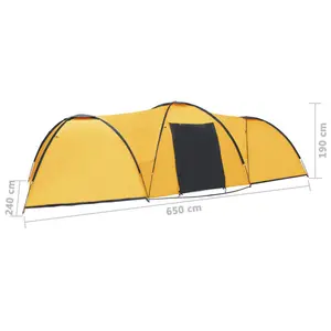 Ayako 8 Person Tent Yellow