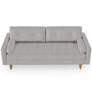 Jacquelyn 3 Seater Bouclé-Sofa Bed ElegantWish 04