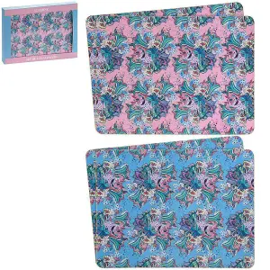 William Morris Lucerne Floral Place Mats - Set of 4