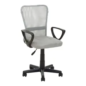 Interiors by Premier Stratford Light Grey Office Chair