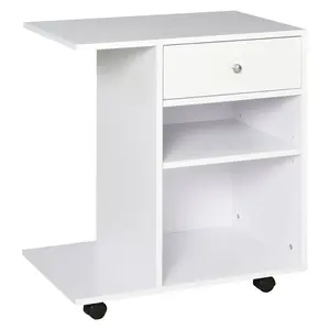 Kevinisha Mobile File Cabinet White