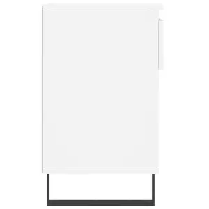 Berkfield Shoe Cabinet White 102x36x60 cm Engineered Wood