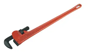 Sealey Pipe Wrench European Pattern 915mm Cast Steel AK5113