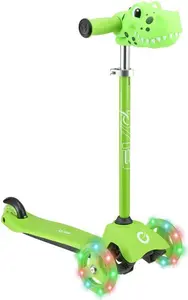 EVO Dino Mini Cruiser 3 Wheel Scooter - Green