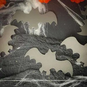 Halloween Bats Garland Paper Home Party Decorations Themed 3M