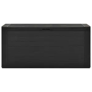 Berkfield Garden Storage Box Anthracite 116x44x55 cm