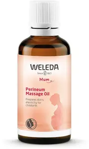 Weleda Perineum Massage Oil, Pregnancy Cream For Perineal Massage, Perineum Oil, Helps Prevent Tearing During Childbirth, Pre Birth Essentials &