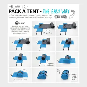 HI-GEAR Easy Pack Tent Carrybag, Camping Accessories, Camping Equipment