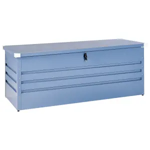 Beliani Storage Box Blue CEBROSA