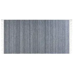 Area Rug 80 x 150 cm Grey MALHIA