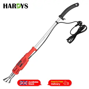 Hardys 2-in-1 Electric Weed Killer Burner - Gas Free Garden & Patio Weeder, 2000w Adjustable Control, Long Handle, BBQ Lighter