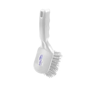 Hillbrush DRS Short Handled Stiff Brush White (254mm)