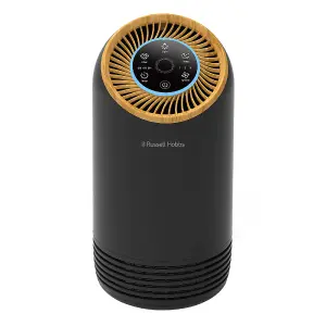 Russell Hobbs RHAP1031WDB, Clean Air Compact 2 Air Purifier in Wood & Black