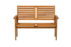 NAPOLI 2 Seater Garden Furniture Bench