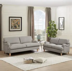 Cambridge 2 Seater Sofa, Luxury Linen