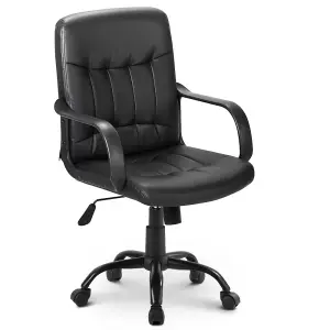 High Back Mesh Desk Swivel Chair for Home Office Adjustable Height Executive Chair Recline Mesh Seat