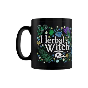 Grindstore Herbal Witch Mug Black/Green/White (One Size)