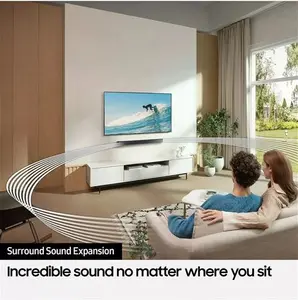 Samsung HW-C400 Bluetooth NFC All-In-One Compact Soundbar, Black