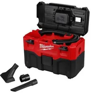 Milwaukee M18VC2 18V Wet And Dry Vacuum (Body Only) - Red/Black - Wet & Dry Cleaners - 4933464029 - In Stock At CEF