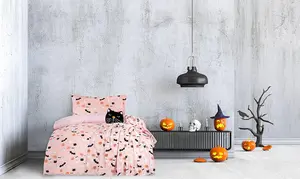 Smart Living Super Soft Spooky & Magical Halloween Reversible Duvet Cover with Pillowcase