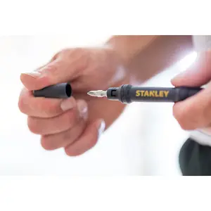 Stanley 4 in 1 Pocket Pen Style Precision Screwdriver STA66344M 66-344 PZ PH X6