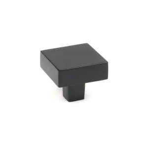 From The Anvil Matt Black Albers Cabinet Knob - 35mm