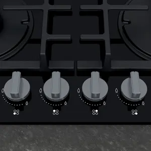 NEFF N50 T26CB49S0 59cm Gas Hob - Black