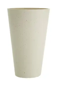 Maison by Premier Polyresin Vase White Polyresin Small Tapered Vase