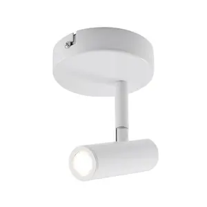 Arlec Sylvia 5W Led Gloss White Spotlight