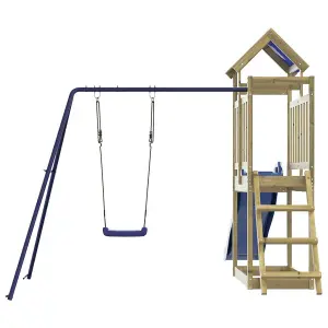 Berkfield Outdoor Playset Impregnated Wood Pine