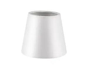 GoodHome Lokombi Light grey Fabric dyed Light shade (D)10cm