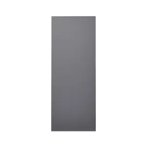 GoodHome Stevia Gloss anthracite Slab Larder Cabinet door (W)500mm (H)1287mm (T)18mm