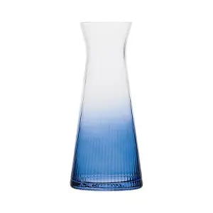 Anton Studios Empire Water Carafe Blue