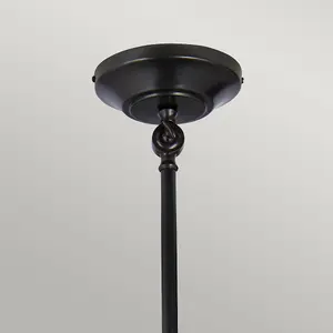 Luminosa Provence 1 Light Indoor Wall / Ceiling Light Old Bronze, E27