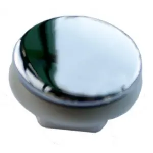 Oracstar Chrome Tap Hole Stopper Silver (One Size)