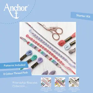 F/BRACELET PASTEL - Friendship Bracelet Kit: Pastel - Anchor