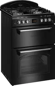 Leisure CLA60GAK 60cm Gas Double Oven Cooker - Black