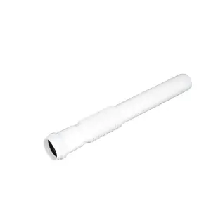 Push Fit Flexible Soil Pipe Connector 32mm / 220mm Bath Sink