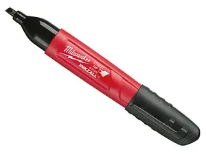 Milwaukee INKZALL Chisel Point Marker - Ideal for Tough Surfaces and Precision Marking