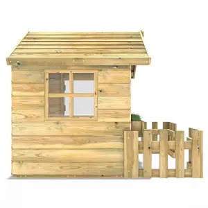 Rebo Orchard 4FT x 4FT Children's Wooden Garden Playhouse - Swift